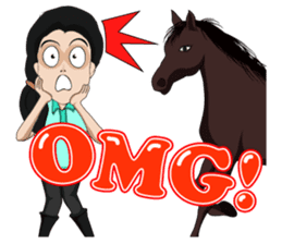 horse club sticker #10534783