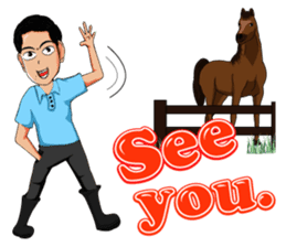 horse club sticker #10534785