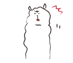 Weakness alpaca1 sticker #10534913