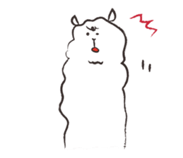 Weakness alpaca1 sticker #10534913