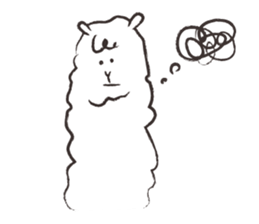 Weakness alpaca1 sticker #10534915