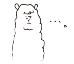 Weakness alpaca1 sticker #10534918