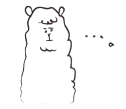 Weakness alpaca1 sticker #10534918