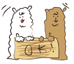 Weakness alpaca1 sticker #10534930