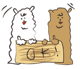 Weakness alpaca1 sticker #10534930