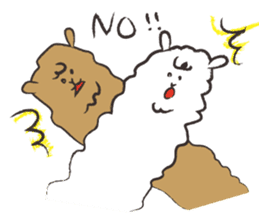 Weakness alpaca1 sticker #10534931