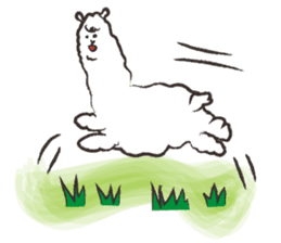 Weakness alpaca1 sticker #10534942