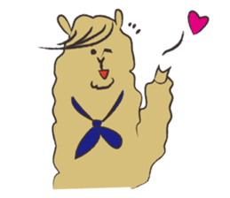 Weakness alpaca1 sticker #10534949