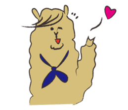 Weakness alpaca1 sticker #10534949