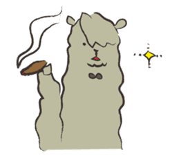 Weakness alpaca1 sticker #10534950