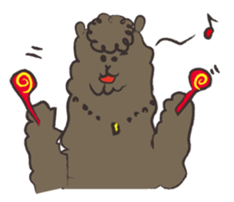 Weakness alpaca1 sticker #10534951