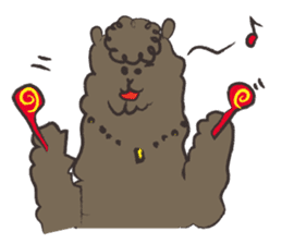 Weakness alpaca1 sticker #10534951