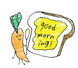 Potatoes, carrots, onions, vegetables! 2 sticker #10535050