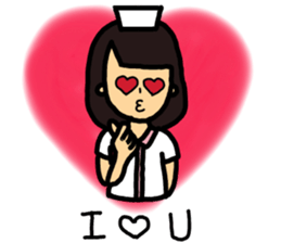 Nurse Police Firefighting sticker #10535195