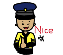 Nurse Police Firefighting sticker #10535200