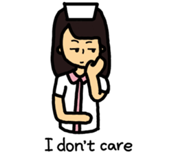 Nurse Police Firefighting sticker #10535218