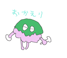 japanese sweets family sticker #10535635
