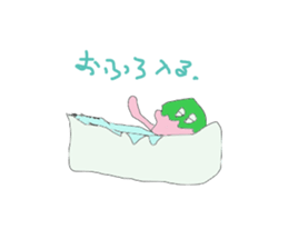 japanese sweets family sticker #10535664