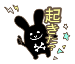 Rock rabbit,skull sticker #10535873