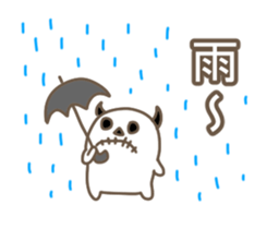 Rock rabbit,skull sticker #10535877