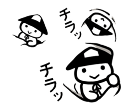 Ashigarukun-motto sticker #10536051