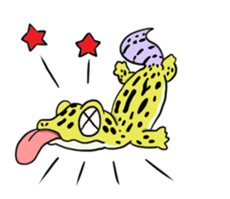 Leopard gecko part2 sticker #10537522