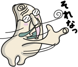 Fairy of a thumb"Thumb dandy"<living_1> sticker #10537761