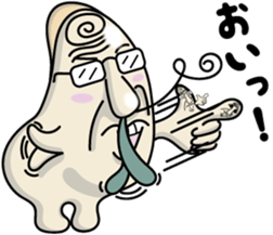 Fairy of a thumb"Thumb dandy"<living_1> sticker #10537769