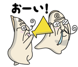 Fairy of a thumb"Thumb dandy"<living_1> sticker #10537787