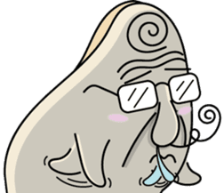 Fairy of a thumb"Thumb dandy"<living_1> sticker #10537791