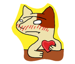 T-faced Girl sticker #10538117