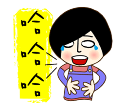 T-faced Girl sticker #10538124