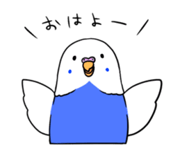 Popo-chan of budgerigar sticker #10538592