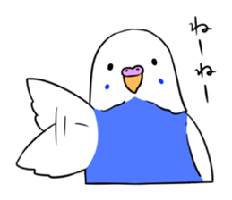 Popo-chan of budgerigar sticker #10538595