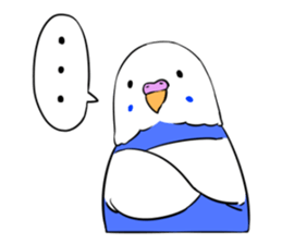 Popo-chan of budgerigar sticker #10538607