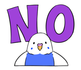 Popo-chan of budgerigar sticker #10538610