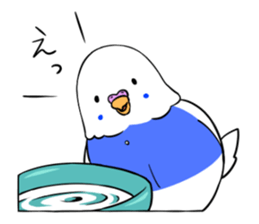 Popo-chan of budgerigar sticker #10538618