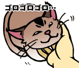 Life with the amber cat sticker #10538728