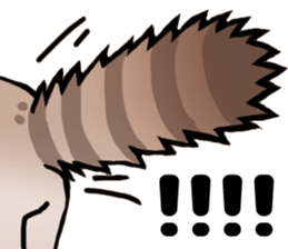 Life with the amber cat sticker #10538733