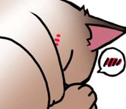 Life with the amber cat sticker #10538744