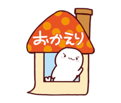 Balloon sticker of a seal sticker #10539113