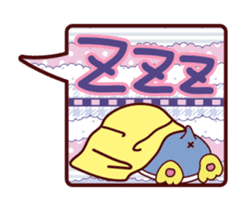 Balloon sticker of a seal sticker #10539124