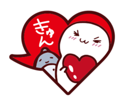 Balloon sticker of a seal sticker #10539129