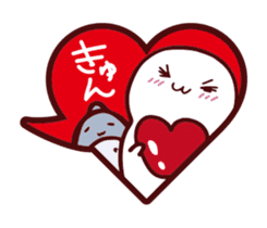 Balloon sticker of a seal sticker #10539129