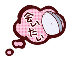 Balloon sticker of a seal sticker #10539148