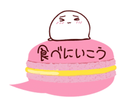 Balloon sticker of a seal sticker #10539149