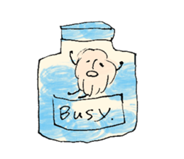 Hairball ! sticker #10539456