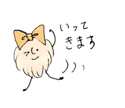 Hairball ! sticker #10539466