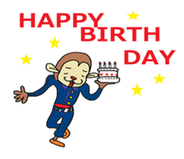 The deilly life that is a monkey vol'2 sticker #10539521