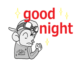 The deilly life that is a monkey vol'2 sticker #10539531